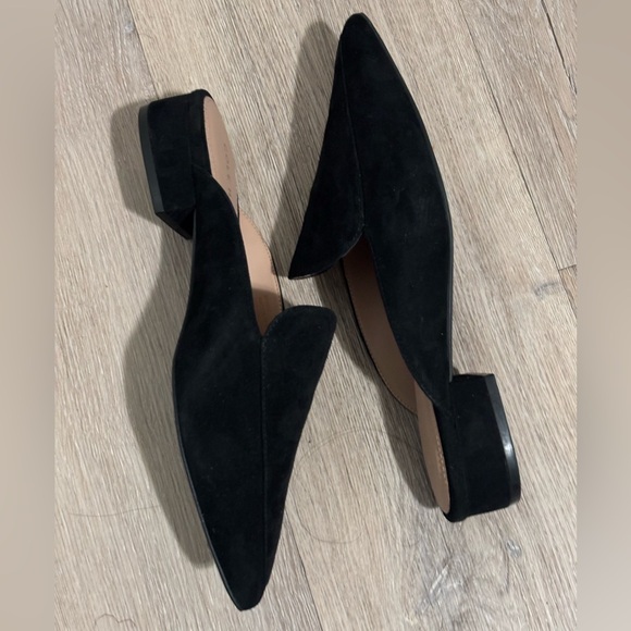 Cole Haan Black Suede Women's Piper Loafer Mule - Picture 3 of 6